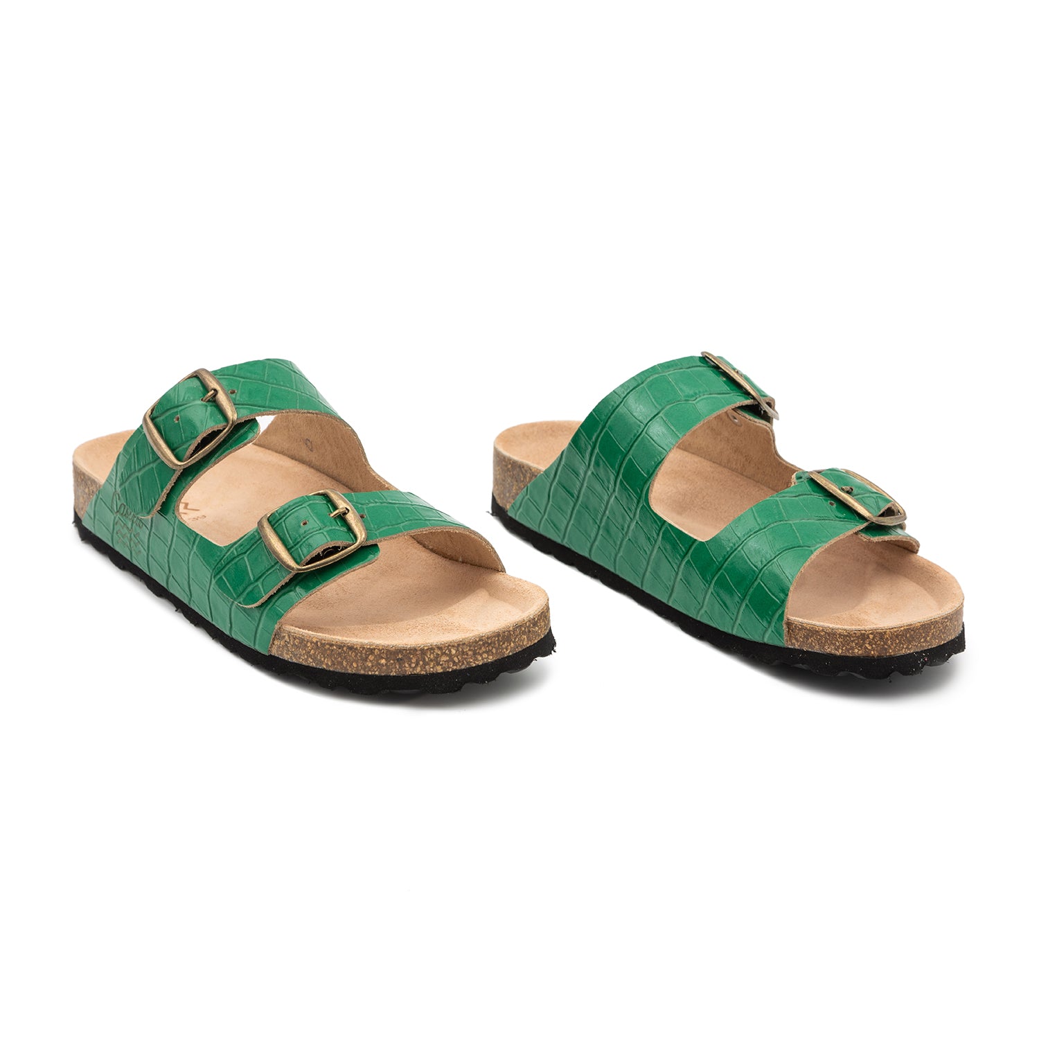 Plain Leather Sandal With Open Toe For Women - 1727 M Greco Tarvos