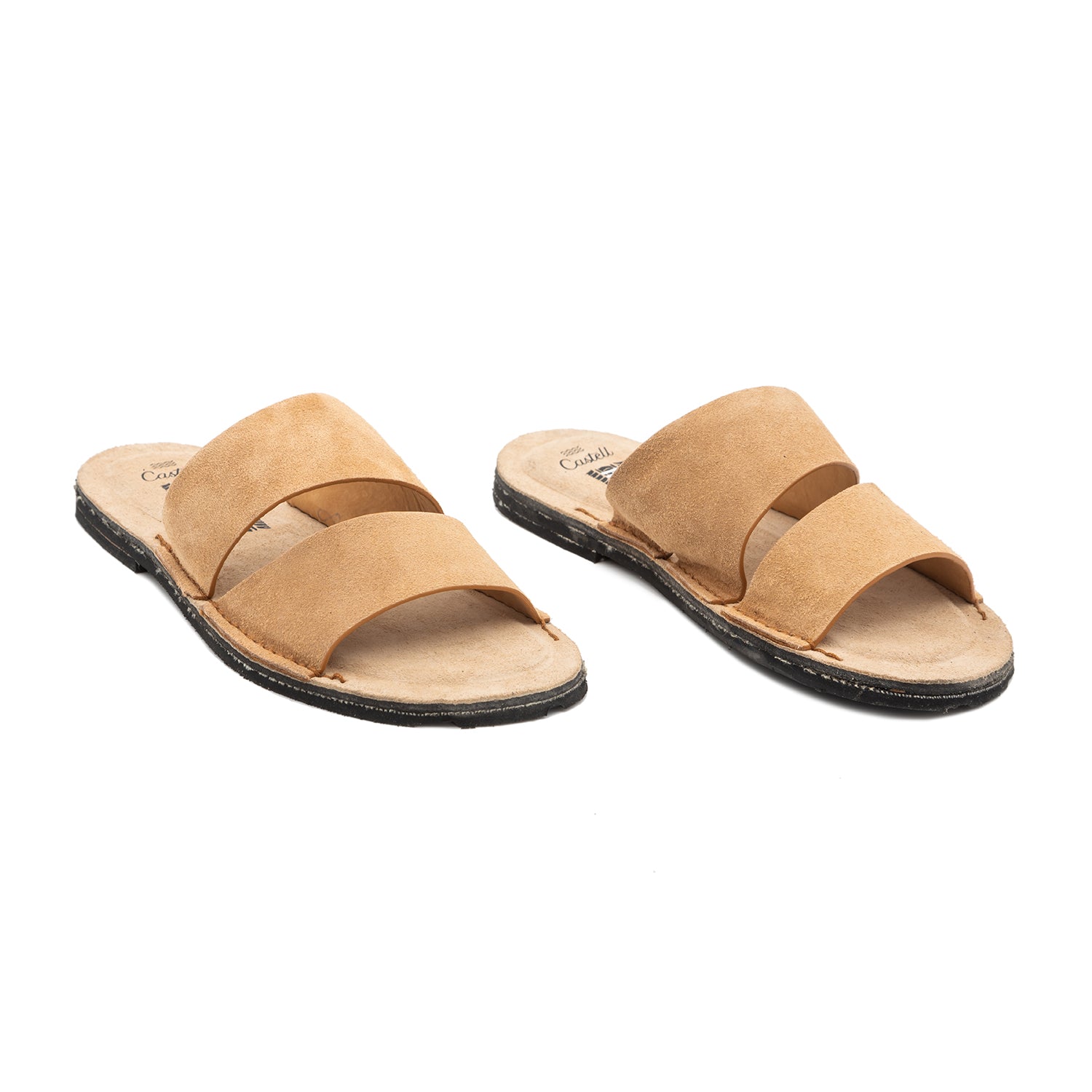 Plain Leather Sandal For Women - Cala Mitjana Bahia