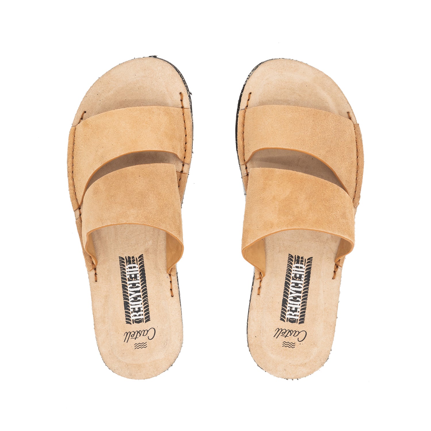 Plain Leather Sandal For Women - Cala Mitjana Bahia