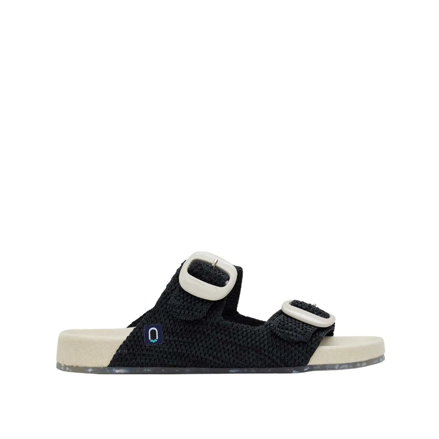 Double-Strap Slide Knit Fabric Sandal For Women - 1970 Cordelia Sequal