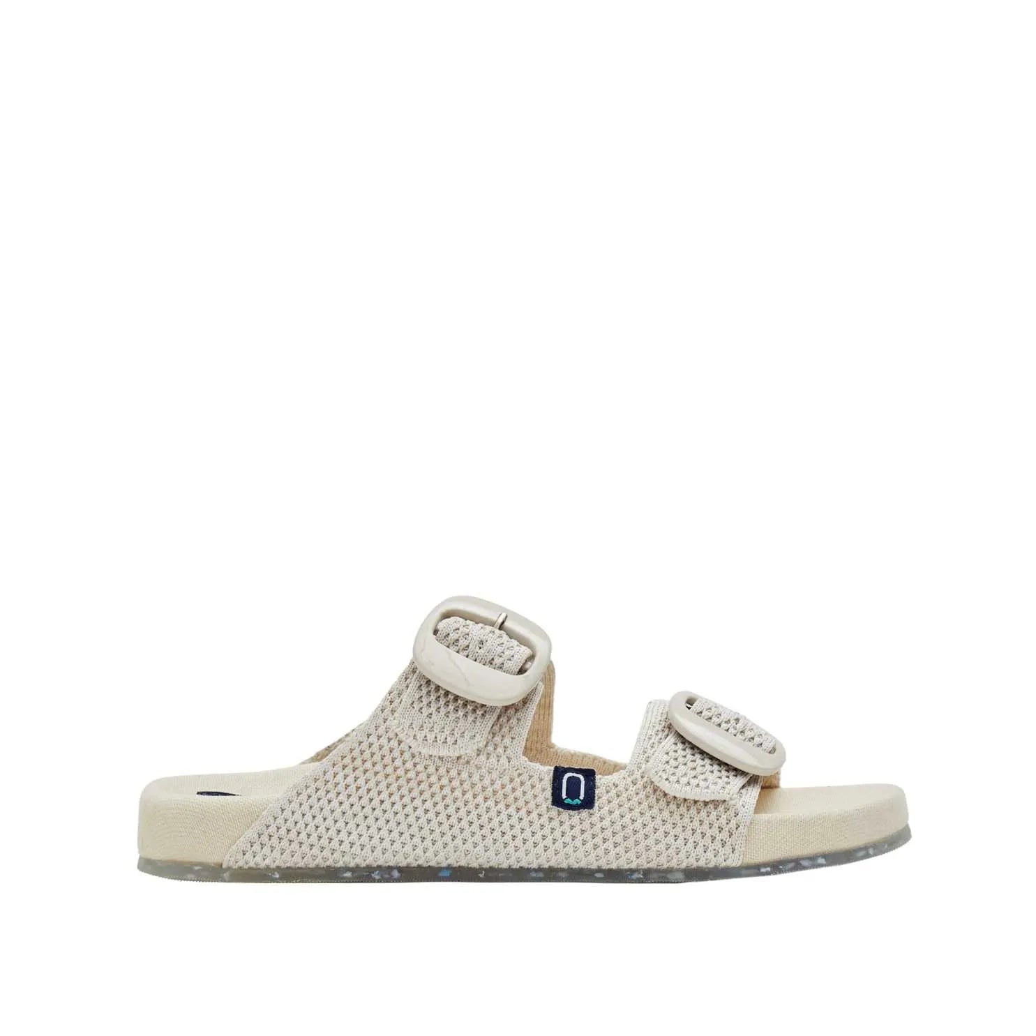 Double-Strap Slide Knit Fabric Sandal For Women - 1970 Cordelia Sequal