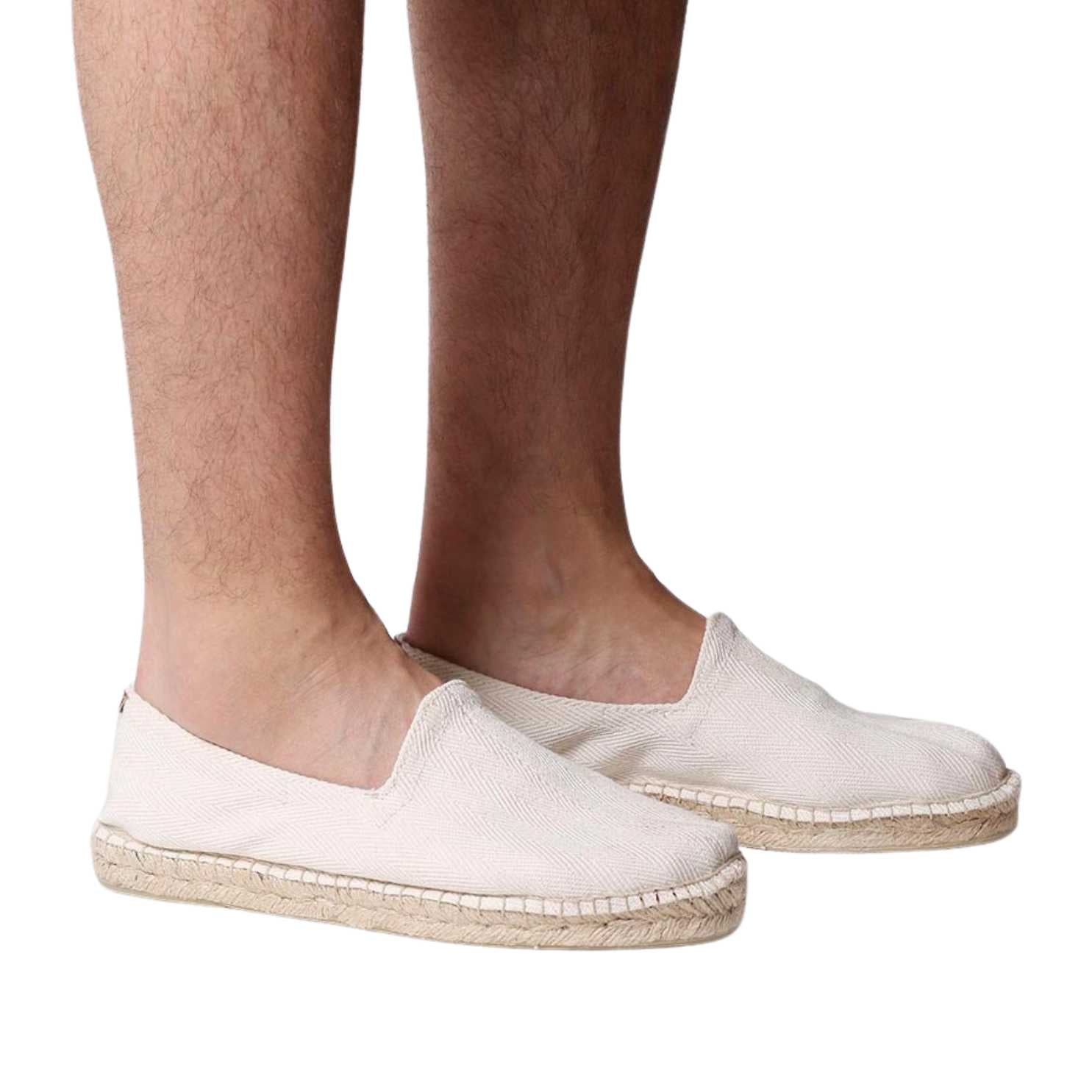 Basic Cotton Blend Espadrilles for Men - Montgri