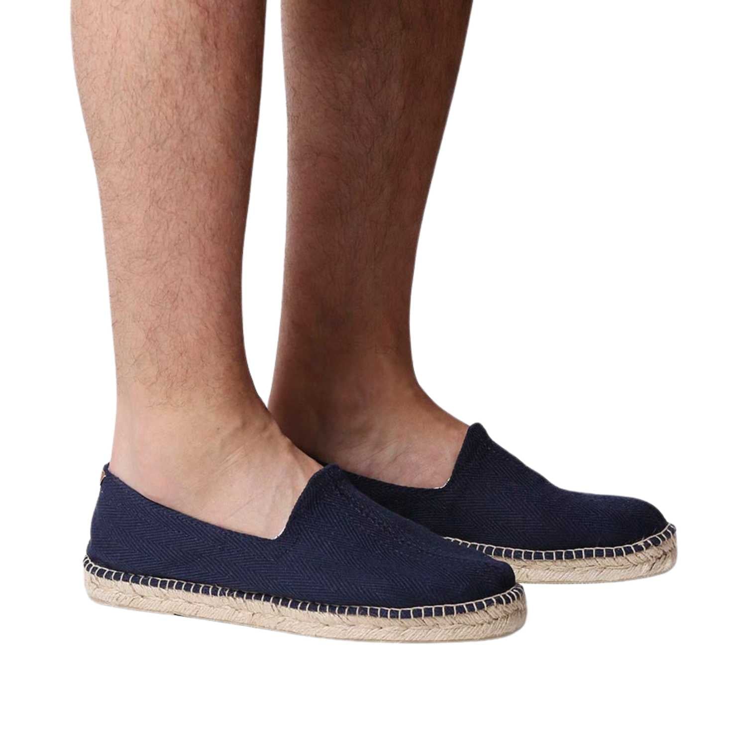 Basic Cotton Blend Espadrilles for Men - Montgri
