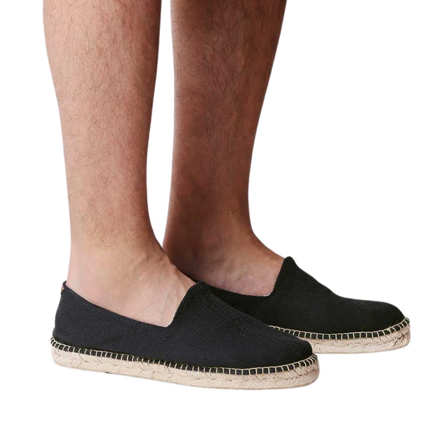 Basic Cotton Blend Espadrilles for Men - Montgri