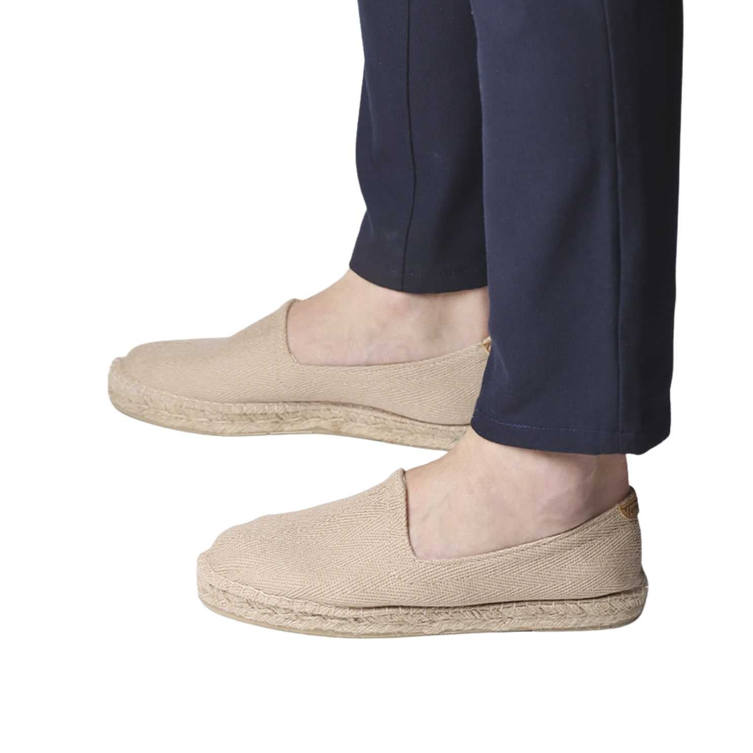 Basic Cotton Blend Espadrilles for Men - Montgri