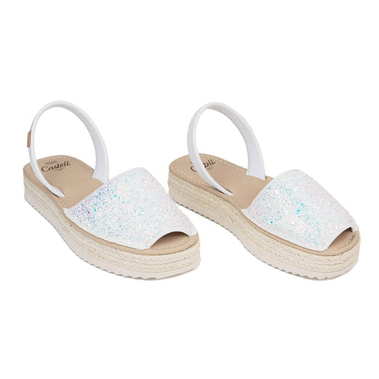 Colour_White(C10Blanca) | Castell Doble Yute 2283R 2 Glitter