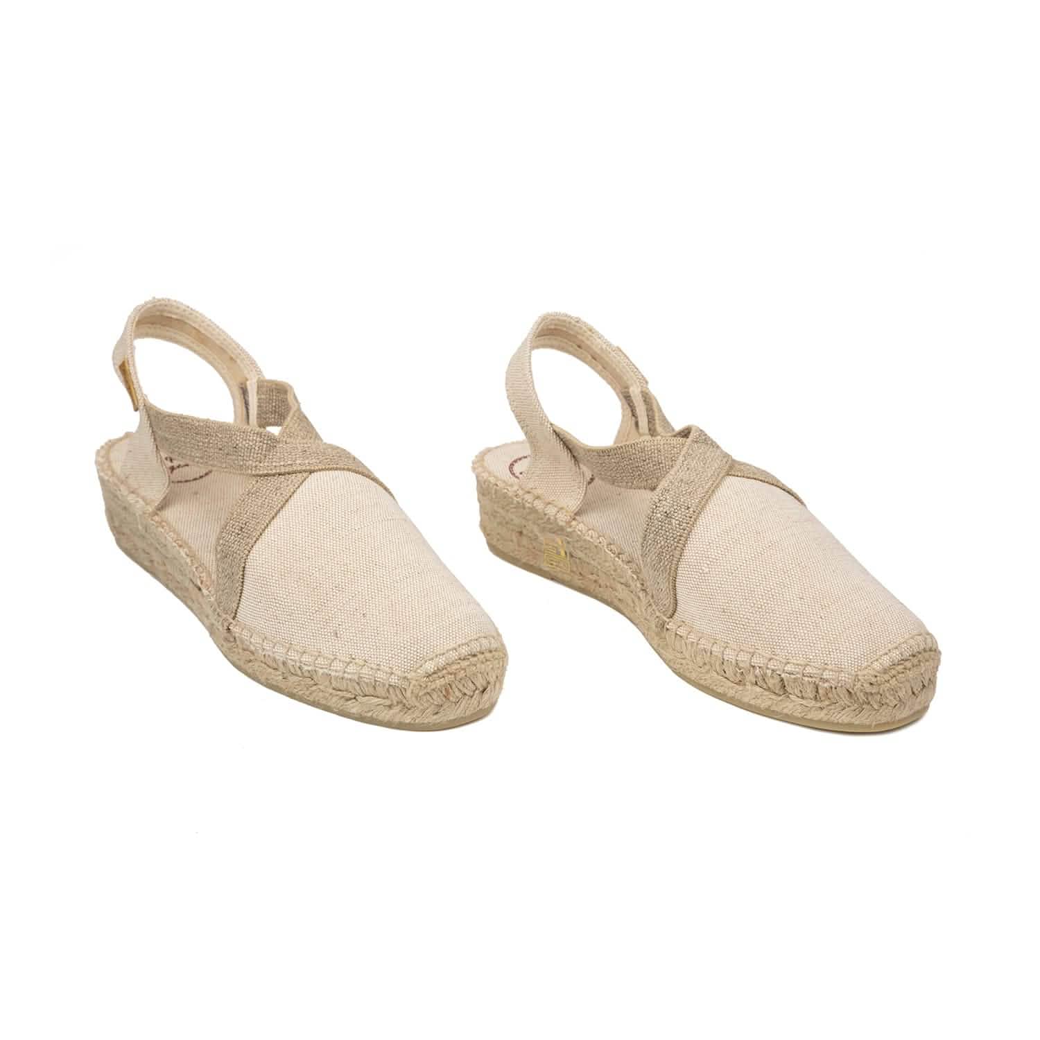 Espadrillas Toni Pons Verdi-V Donna Con Zeppa - Cotone E Gomma, Made In Spain - Foto 4